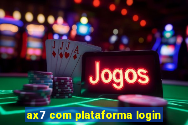 ax7 com plataforma login